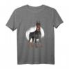 Lustiges Dobermann Hund Hunde T-Shirt – Perfektes Geschenk für Dobermann-Fans und Hundeliebhaber