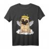 Mops Engel Hund T-Shirt für Hundehalter - Lustiges Design für Mops Fans & Hundeliebhaber