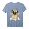 Mops Engel Hund T-Shirt für Hundehalter - Lustiges Design für Mops Fans & Hundeliebhaber