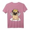 Mops Engel Hund T-Shirt für Hundehalter - Lustiges Design für Mops Fans & Hundeliebhaber