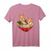 Corgi Japanisches Ramen Kawaii Lustiges Hund T-Shirt – Perfektes Geschenk für Corgi Liebhaber und Tierfreunde