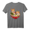 Corgi Japanisches Ramen Kawaii Lustiges Hund T-Shirt – Perfektes Geschenk für Corgi Liebhaber und Tierfreunde
