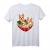 Corgi Japanisches Ramen Kawaii Lustiges Hund T-Shirt – Perfektes Geschenk für Corgi Liebhaber und Tierfreunde