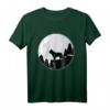 Französische Bulldogge Frenchie Bully T-Shirt mit Mondmotiv – Lustiges Geschenk für Hundeliebhaber, Herrchen, Frauchen, Züchter & Hundetrainer