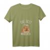 Damen Best Pom Mom Ever Pomeranian Zwergspitz Hund Geschenk T-Shirt mit V-Ausschnitt – Perfekt für Muttertag, Geburtstag & Weihnachten