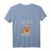 Damen Best Pom Mom Ever Pomeranian Zwergspitz Hund Geschenk T-Shirt mit V-Ausschnitt – Perfekt für Muttertag, Geburtstag & Weihnachten