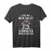Zwergschnauzer Miniature Schnauzer Hund T-Shirt – Perfektes Geschenk für Hundeliebhaber & Schnauzer Fans