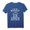 Zwergschnauzer Miniature Schnauzer Hund T-Shirt – Perfektes Geschenk für Hundeliebhaber & Schnauzer Fans