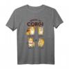 Niedliches Corgicorn - Lustiges Welsh Corgi Hund T-Shirt für Hundehalter & Gassi-Geher, Perfektes Geschenk für Hunde-Mamas & -Papás