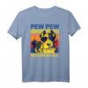 Pew Pew Madafakas Hund T-Shirt für Damen und Herren - Lustiges Geschenk für Hunde- und Tierliebhaber