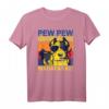 Pew Pew Madafakas Hund T-Shirt für Damen und Herren - Lustiges Geschenk für Hunde- und Tierliebhaber