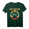 Retro Vintage Hunde Mama Dog Mum Geschenk T-Shirt – Klassisch geschnitten, perfekt für Hundeliebhaberinnen