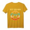 Retro Vintage Hunde Mama Dog Mum Geschenk T-Shirt – Klassisch geschnitten, perfekt für Hundeliebhaberinnen
