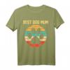 Retro Vintage Hunde Mama Dog Mum Geschenk T-Shirt – Klassisch geschnitten, perfekt für Hundeliebhaberinnen