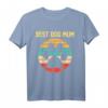 Retro Vintage Hunde Mama Dog Mum Geschenk T-Shirt – Klassisch geschnitten, perfekt für Hundeliebhaberinnen