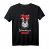 Lustiges Hunde Mama Geschenk Frauchen Schnauzer Hund T-Shirt - Perfektes Geschenk für Hundebesitzer, Züchter & Schnauzer-Liebhaber
