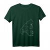 Damen Kromfohrländer Hund T-Shirt mit V-Ausschnitt - Lustige Geschenkidee für Hundeliebhaberinnen und Herrchen/Frauchen