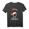 Weihnachten Yorki mit Mütze - Hund T-Shirt als Geschenk für Hundeliebhaber und Gassi-Fans