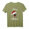 Weihnachten Yorki mit Mütze - Hund T-Shirt als Geschenk für Hundeliebhaber und Gassi-Fans