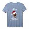 Weihnachten Yorki mit Mütze - Hund T-Shirt als Geschenk für Hundeliebhaber und Gassi-Fans
