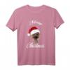 Weihnachten Yorki mit Mütze - Hund T-Shirt als Geschenk für Hundeliebhaber und Gassi-Fans