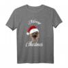 Weihnachten Yorki mit Mütze - Hund T-Shirt als Geschenk für Hundeliebhaber und Gassi-Fans