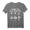Boxador Things Do Lustiges Hundemotiv T-Shirt für Hundeliebhaber - Perfektes Geschenk für Mama & Papa zum Weihnachten & Geburtstag