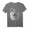 He Is Your Friend Your Partner Your Dog Akita Inu Fuchs Hund T-Shirt – Perfektes Geschenk für Hundeliebhaber & Akita Inu Fans
