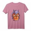 Katze schläft auf Hund T-Shirt – Lustiges Tierdesign für Tierliebhaber, Geburtstags- und Weihnachtsgeschenk, perfekt für Partys