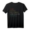 Portugiesischer Wasserhund Hund Geschenk - Lustiges Vintage T-Shirt für Hundebesitzer, Kaffee- und Hundeliebhaber, perfekte Geschenkidee für Hunde- und Kaffeefreunde