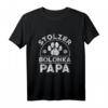 Stolzer Bolonka Papa T-Shirt für Hundeliebhaber - Lustiges Hunde-Spruch-Design für Bolonka-Fans, Hundezüchter & Hundetrainer zum Geburtstag & Weihnachten