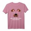 Mein persönliches Schlafshirt mit Hund – Kuscheliges Nachtoutfit für Hundeliebhaber, Herrchen & Frauchen, ideal zum Träumen und Relaxen