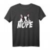 40 Geburtstag Hund Damen T-Shirt - Lustiges Lazy Nope French Bulldog Geschenk für Hundeliebhaber und Gassi-Gänger