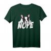 40 Geburtstag Hund Damen T-Shirt - Lustiges Lazy Nope French Bulldog Geschenk für Hundeliebhaber und Gassi-Gänger