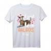 Galgo Español Hund mit Plüschtier und Herzen T-Shirt – Lustiges Hunde Motiv für Hundehalter, Fans und Kinder