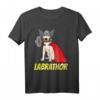 Nordische Mythologie Labrador Comic T-Shirt | LabraThor Geschenk für Hundebesitzer & Labbi-Liebhaber