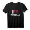 Pitbull Besitzer T-Shirt - Liebhaber Hund Vater Liebe Pitbulls Geschenk für Hundeliebhaber & Fans zu Weihnachten, Geburtstag & besonderen Anlässen