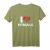 Pitbull Besitzer T-Shirt - Liebhaber Hund Vater Liebe Pitbulls Geschenk für Hundeliebhaber & Fans zu Weihnachten, Geburtstag & besonderen Anlässen