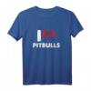 Pitbull Besitzer T-Shirt - Liebhaber Hund Vater Liebe Pitbulls Geschenk für Hundeliebhaber & Fans zu Weihnachten, Geburtstag & besonderen Anlässen