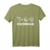 My Dog Stepped on a Bee Lustiges Hunde Liebhaber T-Shirt - Perfektes Geschenk für Hundebesitzer, Familie und Tierliebhaber