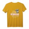 Schnauzer Hund T-Shirt für Hundeliebhaber & Züchter – Lustiges Design für Hundeschule, Hundeplatz & Hundestrand