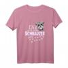 Schnauzer Hund T-Shirt für Hundeliebhaber & Züchter – Lustiges Design für Hundeschule, Hundeplatz & Hundestrand