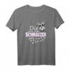Schnauzer Hund T-Shirt für Hundeliebhaber & Züchter – Lustiges Design für Hundeschule, Hundeplatz & Hundestrand