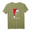 Santa Labrador Retriever Merry Christmas Hunde T-Shirt – Lustiges Weihnachtsgeschenk für Hundeliebhaber, Züchter & Labrador Fans