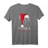 Santa Labrador Retriever Merry Christmas Hunde T-Shirt – Lustiges Weihnachtsgeschenk für Hundeliebhaber, Züchter & Labrador Fans