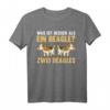 Zwei Beagles Hund Beagle T-Shirt – Lustiges Hundedesign für Beagle-Liebhaber & Hundebesitzer