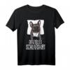 Offizielles Schlafshirt französische Bulldogge Frenchie - Bequemer Hundeschlafanzug, Geschenkidee für Bulldoggenfans, Weihnachten & Geburtstag