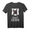 Offizielles Schlafshirt französische Bulldogge Frenchie - Bequemer Hundeschlafanzug, Geschenkidee für Bulldoggenfans, Weihnachten & Geburtstag