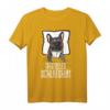 Offizielles Schlafshirt französische Bulldogge Frenchie - Bequemer Hundeschlafanzug, Geschenkidee für Bulldoggenfans, Weihnachten & Geburtstag