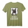 Offizielles Schlafshirt französische Bulldogge Frenchie - Bequemer Hundeschlafanzug, Geschenkidee für Bulldoggenfans, Weihnachten & Geburtstag